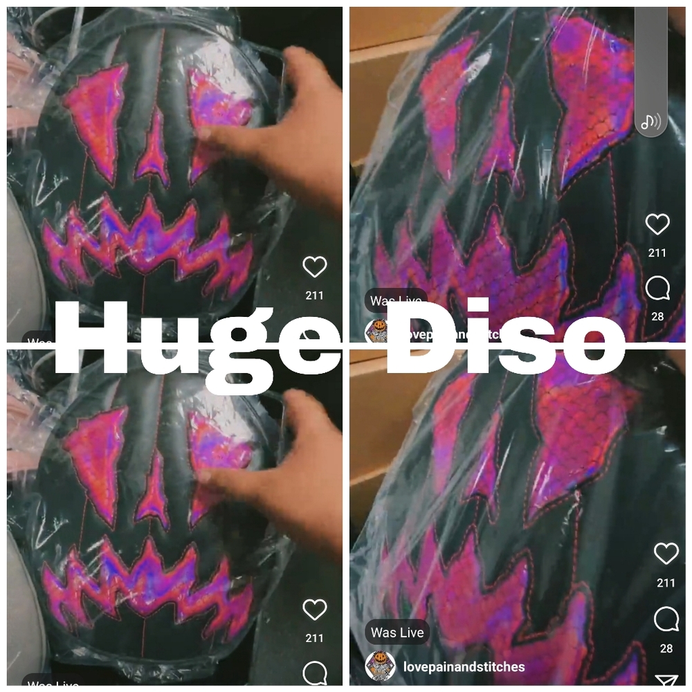 Diso these love pain and stitches bags..